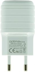 Сетевое зарядное устройство Optima 2 USB (2.1A) White Сетевое зарядное устройство Optima 2 USB (2.1A) White