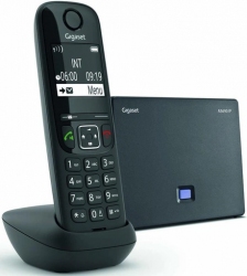 Радиотелефон DECT Gigaset AS690 IP (S30852H2813S301) Black 