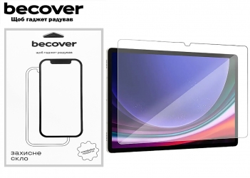 Захисне скло Becover для Samsung Galaxy Tab S9 FE (SM-X510/SM-X516B) 10.9