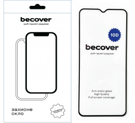 Захисне скло BeCover для Xiaomi Redmi 9A 10D (711368) Black Захисне скло BeCover для Xiaomi Redmi 9A 10D (711368) Black