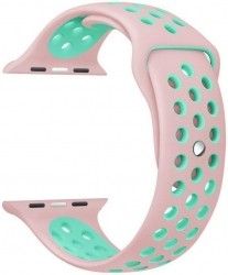 Ремешок Nike Silicon Sport Band for Apple Watch 42mm Light Pink/ Light Blue Ремешок Nike Silicon Sport Band for Apple Watch 42mm Light Pink/ Light Blue