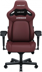 Крісло геймерське Anda Seat Kaiser 4 Size XL (AD12YDDC-XLL-20-A-PV/C) Maroon Premium PVC