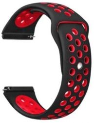 Ремешок BeCover Nike Style для Nokia / Withings Steel / Steel HR (BC_705767) Black-Red