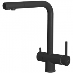 Смеситель кухонный Elleci TOURMALINE T01 86 black