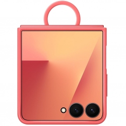 Панель Silicone Cover with Ring для Samsung Galaxy Flip 7 (EF-PF766TREGUA) Red Панель Silicone Cover with Ring для Samsung Galaxy Flip 7 (EF-PF766TREGUA) Red