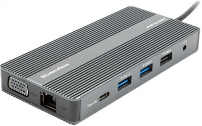 USB-хаб Blueendless USB Type-C - 2x HDMI, VGA, LAN, 3x USB Type-A, SD, TF, USB Type-C PD100W, Aux (CA913886) USB-хаб Blueendless USB Type-C - 2x HDMI, VGA, LAN, 3x USB Type-A, SD, TF, USB Type-C PD100W, Aux (CA913886)