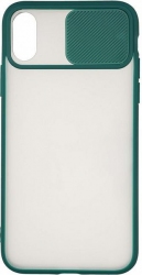 Накладка Gelius Slide Camera Case for iPhone X/XS Green Накладка Gelius Slide Camera Case for iPhone X/XS Green