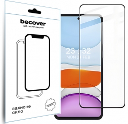 Защитное стекло Becover для Oppo A60 (711666) Black Защитное стекло Becover для Oppo A60 (711666) Black
