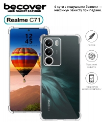 Панель BeCover Anti-Shock для Realme C71 (713810) Clear Панель BeCover Anti-Shock для Realme C71 (713810) Clear