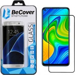 Защитное стекло BeCover для Xiaomi Redmi Note 9 / 10X (705140) Black  Защитное стекло BeCover для Xiaomi Redmi Note 9 / 10X (705140) Black
