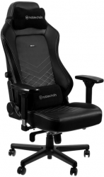 Кресло геймерское NOBLECHAIRS Hero (NBL-HRO-PU-BPW) Black/Platinum White  Кресло геймерское NOBLECHAIRS Hero (NBL-HRO-PU-BPW) Black/Platinum White