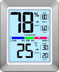 Термогигрометр Technoline WS9460 Silver/White