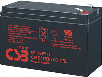 Акумуляторна батарея CSB AGM 12V-9Ah (HR1234WF2)