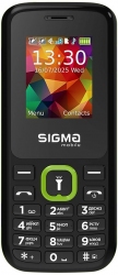 Мобільний телефон Sigma mobile X-style 171 Mini Black/Green