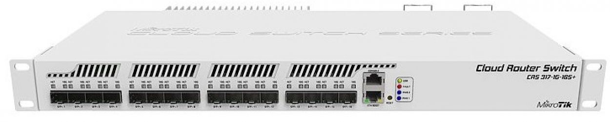 Коммутатор MikroTik CRS317-1G-16S+RM Коммутатор MikroTik CRS317-1G-16S+RM