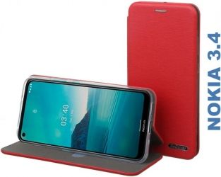 Чохол-книжка BeCover Exclusive для Nokia 3.4 (705731) Burgundy Red 
