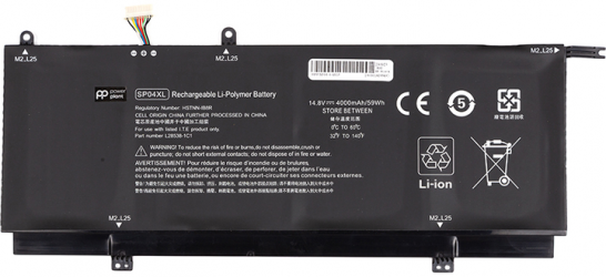 Акумулятор PowerPlant для ноутбуків HP Spectre x360 Convertible 13T-AP000 (SP04XL) 14.8V 4000mAh (NB462216)