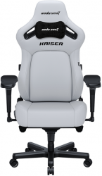 Крісло геймерське Anda Seat Kaiser 4 Size XL (AD12YDDC-XLL-20-W-PV/C) White Premium PVC