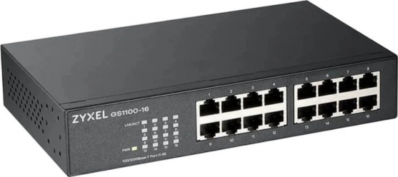 Коммутатор Zyxel GS1100-16 (GS1100-16-EU0104F)