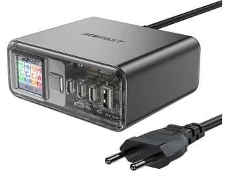 Зарядний пристрій Acefast 4xUSB 218W (3xUSB-C + USB-A) Gan Z4 Fast Charger (6974316282587)