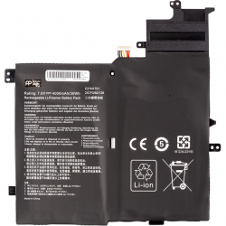 Аккумулятор PowerPlant для Asus VivoBook S460UA (C21N1701) 7.6V 4000mAh (NB432080)