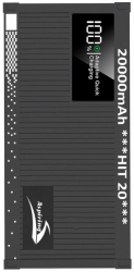 УМБ Aspiring Hit 20 20000 mAh 22.5W QC/PD (PPHT.H02) Black  УМБ Aspiring Hit 20 20000 mAh 22.5W QC/PD (PPHT.H02) Black