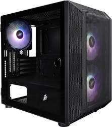 Корпус 1STPLAYER D3-BK-3F7-14 Black