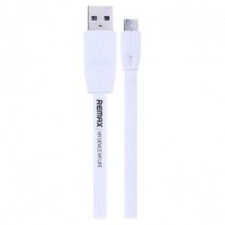 Кабель Remax Full Speed Micro-USB 1M White (RC-001M) Кабель Remax Full Speed Micro-USB 1M White (RC-001M)