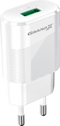 Сетевое зарядное устройство Grand-X CH-17 USB 5 В 2.1 A White Сетевое зарядное устройство Grand-X CH-17 USB 5 В 2.1 A White