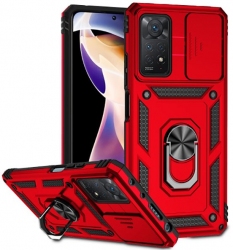 Панель BeCover Military для Xiaomi Redmi Note 11 / Note 11S (707415) Red