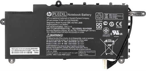 Аккумулятор для ноутбуков HP Pavilion 11-N X360 (HSTNN-LB6B) 7.6V 3720mAh (NB460816)