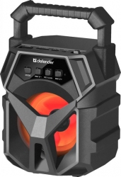 Портативная колонка Defender G98 5W LED bluetooth Black