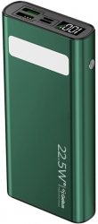 УМБ Gelius Lightstone GP-PB300i 20000mAh QC+PD 22.5W Green УМБ Gelius Lightstone GP-PB300i 20000mAh QC+PD 22.5W Green