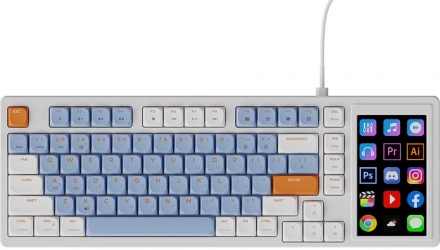 Клавіатура дротова Ajazz AKP815 Red (AKP815-R-WBO)