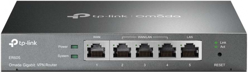 Маршрутизатор TP-LINK ER605 SafeStream Маршрутизатор TP-LINK ER605 SafeStream