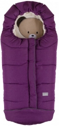 Зимовий конверт Nuvita Сuccioli Junior 9605 100 см (5350555010357) Lilac/Beige