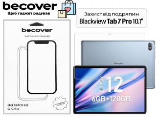 Защитное стекло Becover для Blackview Tab 7 Pro 10.1 Защитное стекло Becover для Blackview Tab 7 Pro 10.1