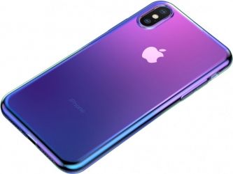 Панель Baseus Glow для Apple iPhone Xs Max (WIAPIPH65-XG01) Gradient Black Панель Baseus Glow для Apple iPhone Xs Max (WIAPIPH65-XG01) Gradient Black