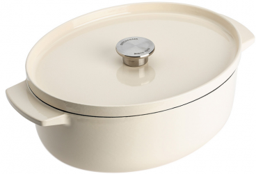 Гусятниця KitchenAid Cast Iron з кришкою Чавунна 30 см 5.6 л (CC006062-001)