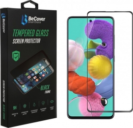 Захисне скло BeCover для Samsung Galaxy M52 SM-M526 (706905) Black  Захисне скло BeCover для Samsung Galaxy M52 SM-M526 (706905) Black