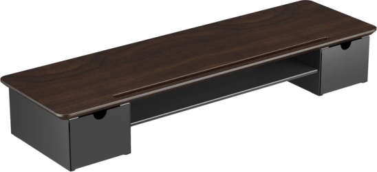 Столик для ноутбука/монітора Officepro MR161DW Dark Wood/Black
