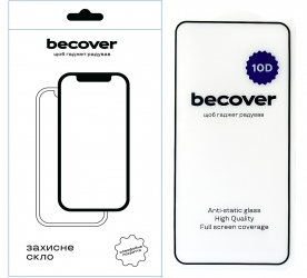 Захисне скло BeCover для Samsung Galaxy S22 SM-S901 10D (711359) Black
