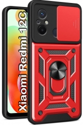Панель BeCover Military для Xiaomi Redmi 12C (709168) Red