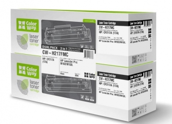 Картридж CW (CW-H217FMC) HP LJ Pro M102/M130 Black (CF217A) Dual Pack с чипом Картридж CW (CW-H217FMC) HP LJ Pro M102/M130 Black (CF217A) Dual Pack с чипом