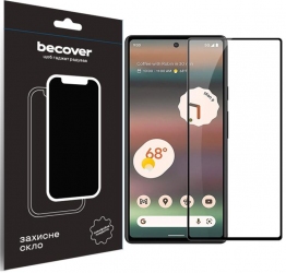 Захисне скло BeCover для Google Pixel 7a (709767) Black Захисне скло BeCover для Google Pixel 7a (709767) Black