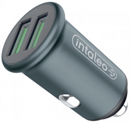 Автомобильное зарядное устройство Intaleo CCG482 2хUSB 4.8A (1283126521553) Grey Автомобильное зарядное устройство Intaleo CCG482 2хUSB 4.8A (1283126521553) Grey