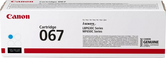 Картридж Canon 067 (5101C002) Cyan  Картридж Canon 067 (5101C002) Cyan