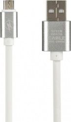 Кабель Gelius Fast Speed Series 3.1A MicroUSB 1 м White Кабель Gelius Fast Speed Series 3.1A MicroUSB 1 м White