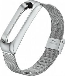Ремінець BeCover Metal для Xiaomi Mi Smart Band 5 (705147) Silver