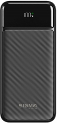 УМБ Sigma mobile X-power SI30A4QL 30000 mAh PD20W Black УМБ Sigma mobile X-power SI30A4QL 30000 mAh PD20W Black